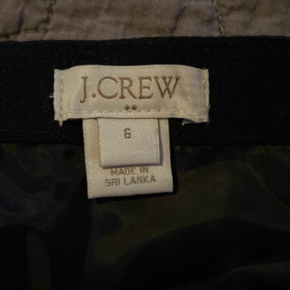 J.crew factory faux leather pleated skirt - Picture 2 of 3